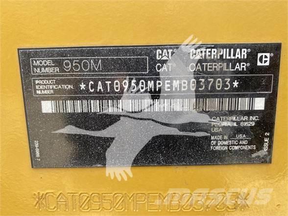 CAT 950M Gumikerekes homlokrakodók