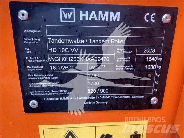 Hamm HD10CVV Egydobos hengerek