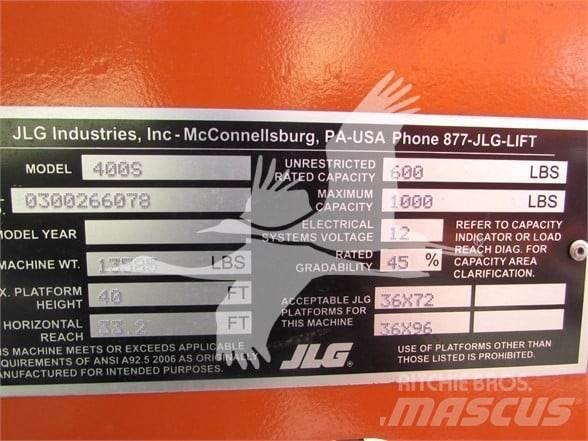 JLG 400S Teleszkópos emelők