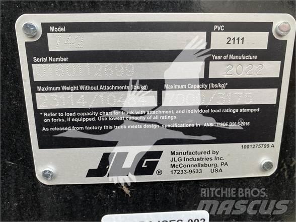 JLG 742 Teleszkópos rakodók