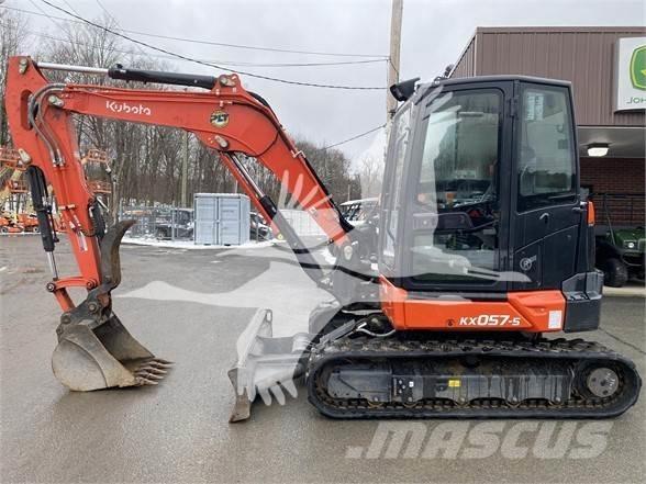 Kubota KX057-5 Lánctalpas kotrók