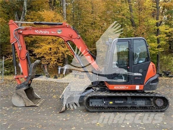 Kubota KX080-4 Lánctalpas kotrók