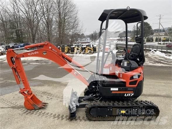 Kubota U17 Mini kotrók < 7t