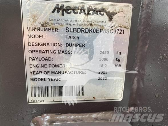 Mecalac TA3SH Mezei dömperek