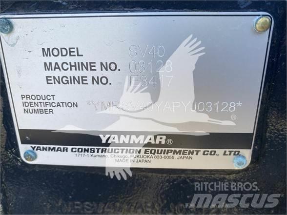 Yanmar SV40 Mini kotrók < 7t