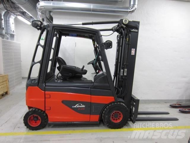 Linde E25 Elektromos targoncák