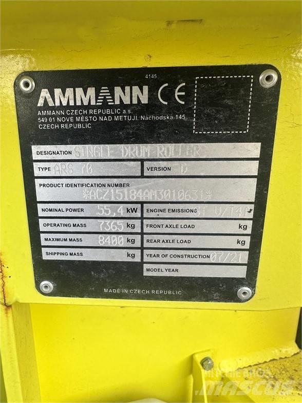 Ammann ARS70 Egydobos hengerek