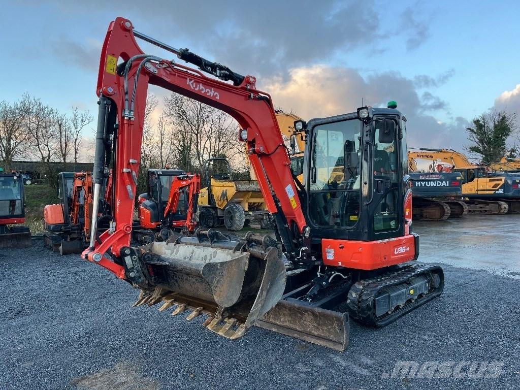 Kubota U 36-4 Mini kotrók < 7t