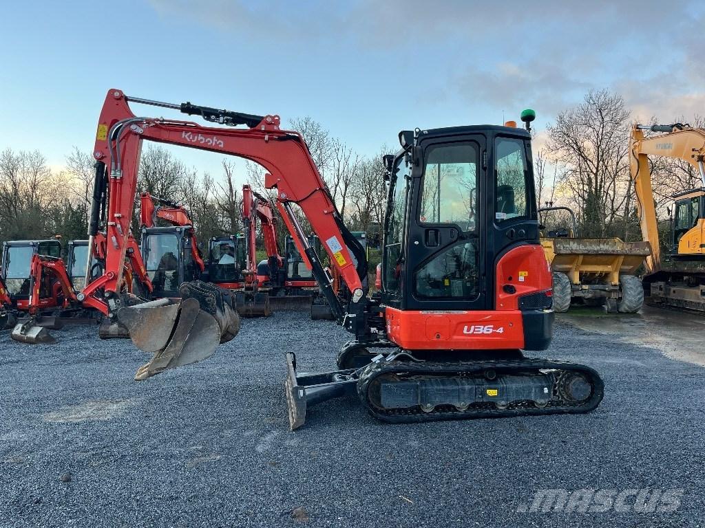 Kubota U 36-4 Mini kotrók < 7t