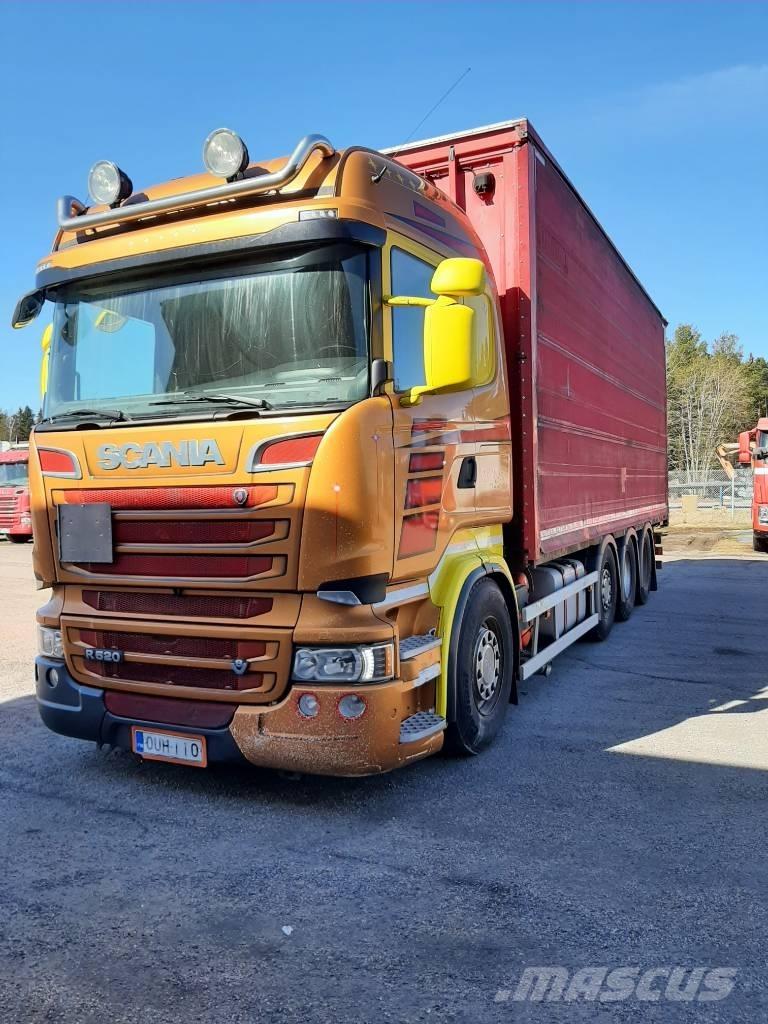 Scania R 520 Elhúzható ponyvás