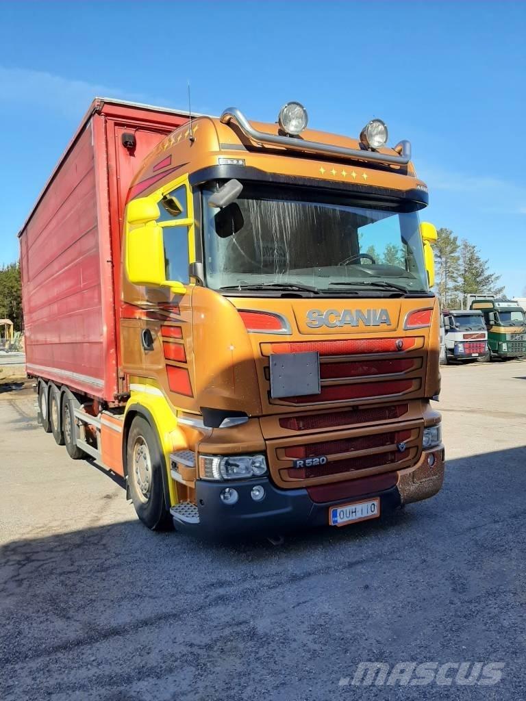 Scania R 520 Elhúzható ponyvás