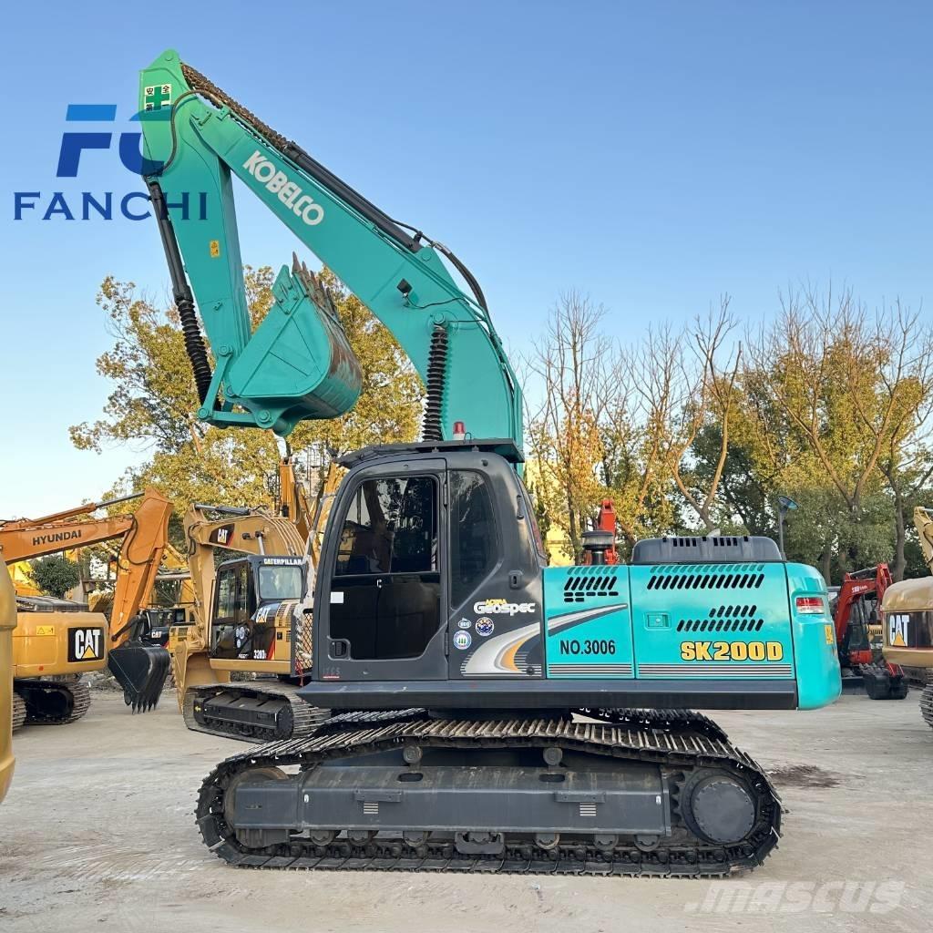 Kobelco SK 200D Lánctalpas kotrók