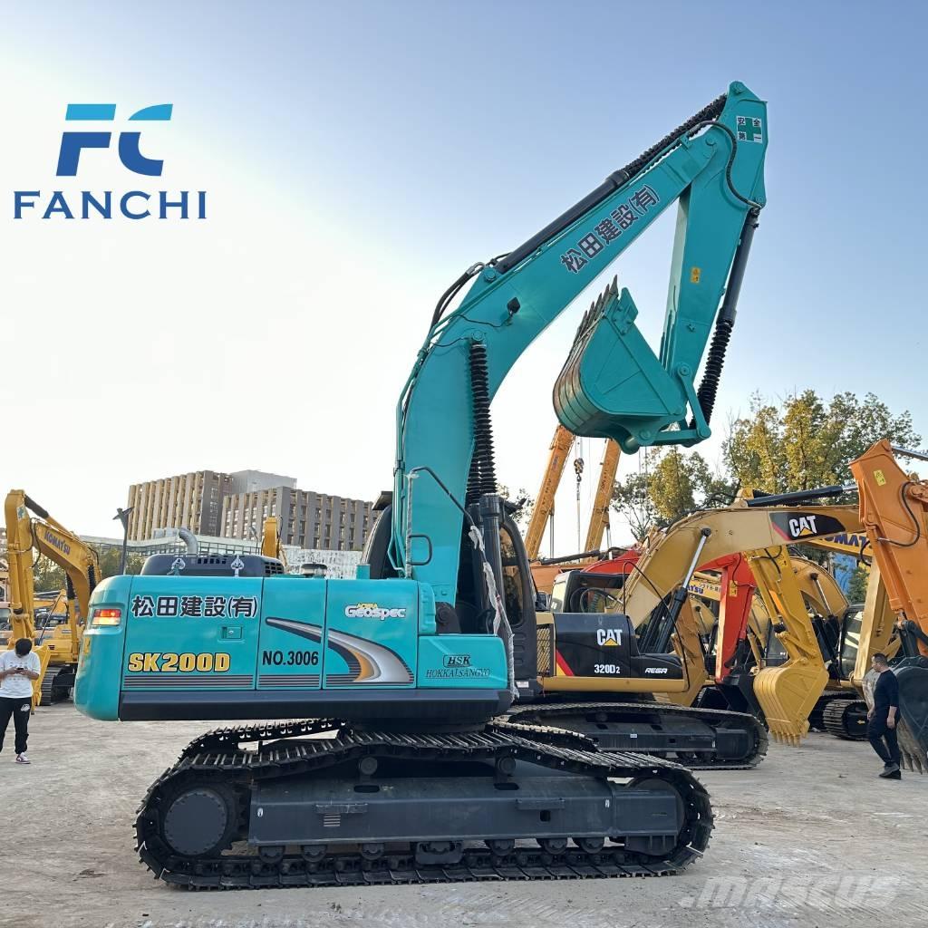 Kobelco SK 200D Lánctalpas kotrók