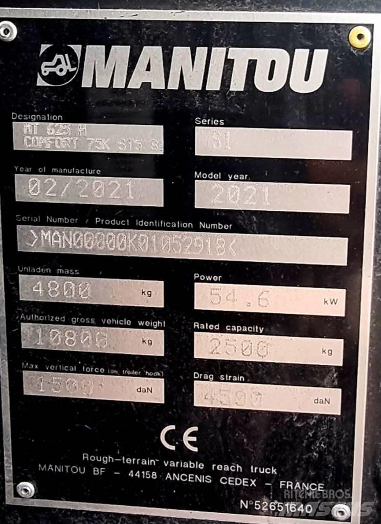 Manitou MT 625 H      (09) Teleszkópos rakodók