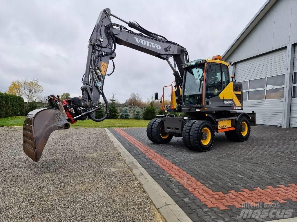 Volvo EWR 150 E Gumikerekes kotrók