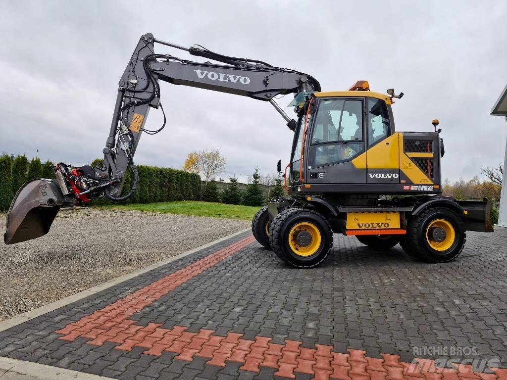 Volvo EWR 150 E Gumikerekes kotrók