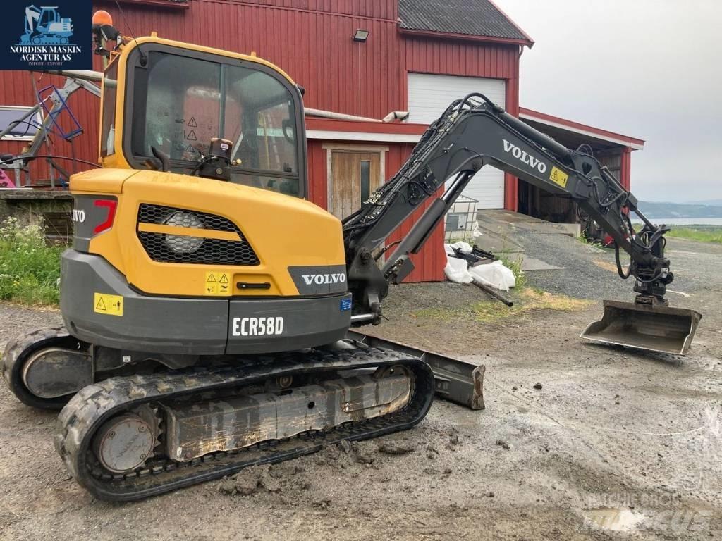 Volvo ECR 58 D Mini kotrók < 7t