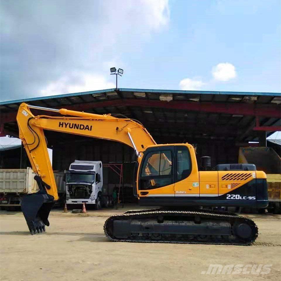 Hyundai Robex 220 Lánctalpas kotrók