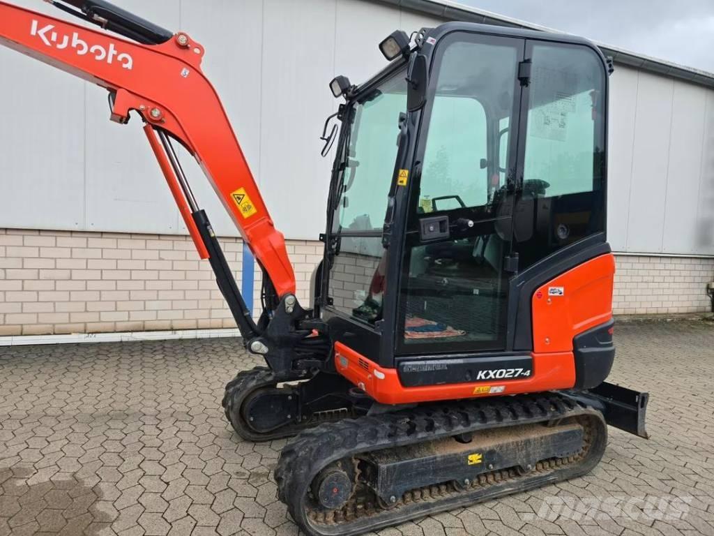 Kubota KX 027-4 Lánctalpas kotrók