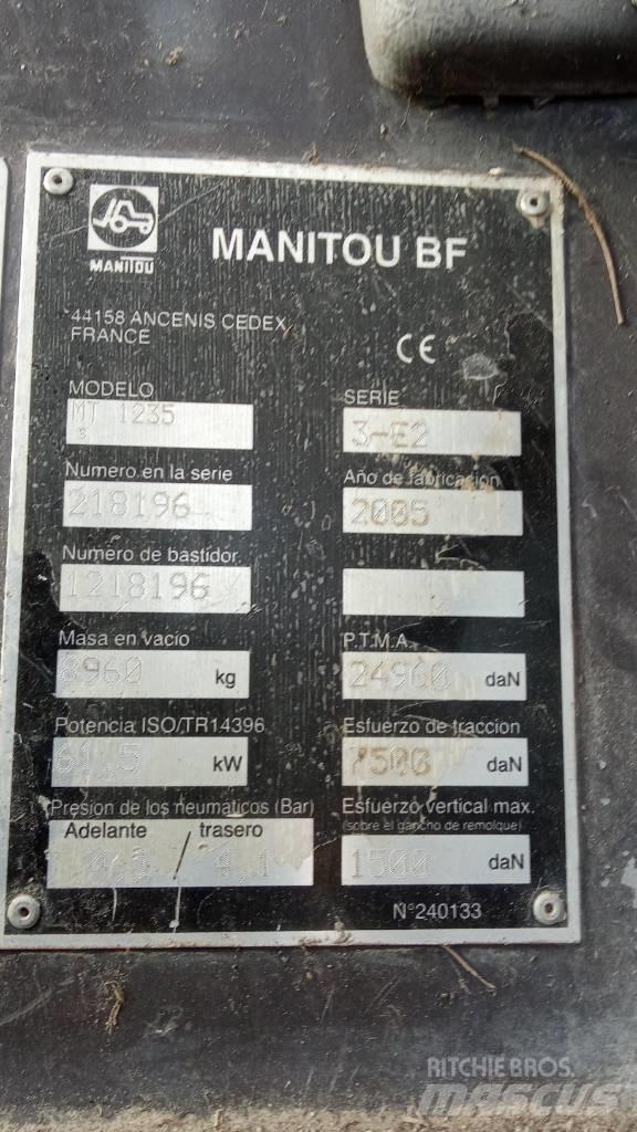 Manitou MT 1235 Teleszkópos rakodók
