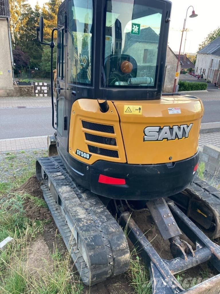 Sany SY 50 U Mini kotrók < 7t