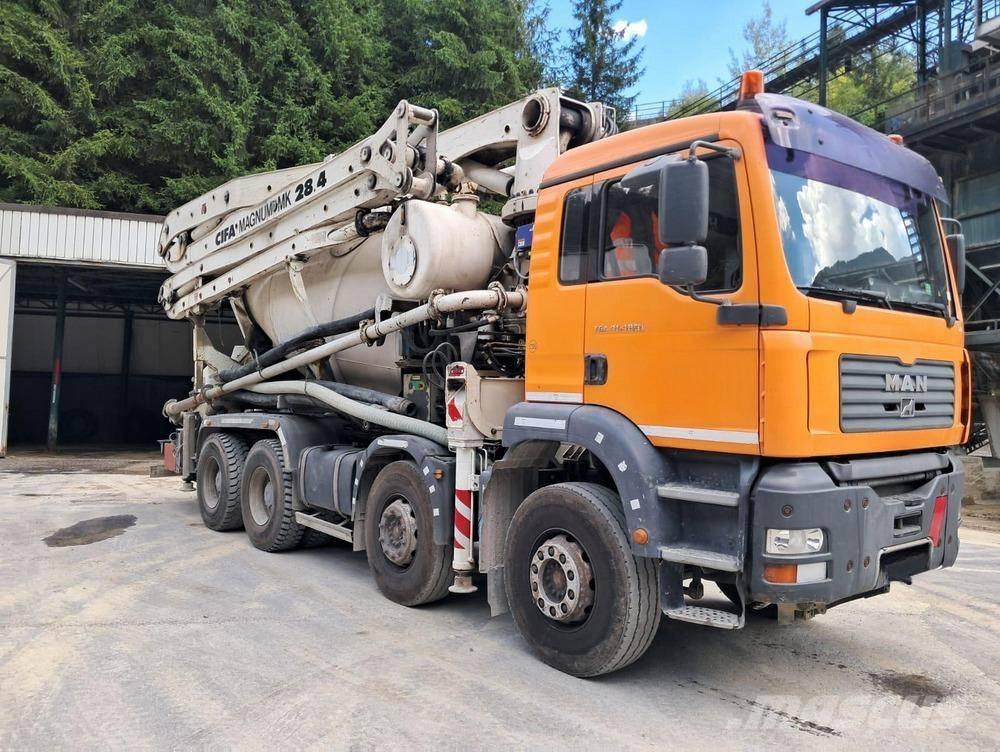 MAN TGA 41.480 Betonkeverők/Betonpumpák