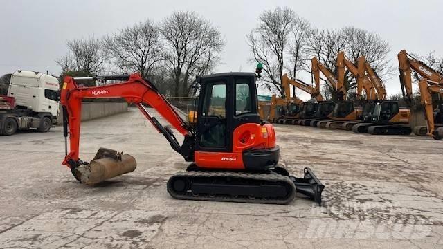 Kubota U 55-4 Mini kotrók < 7t