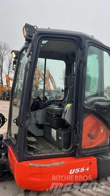 Kubota U 55-4 Mini kotrók < 7t
