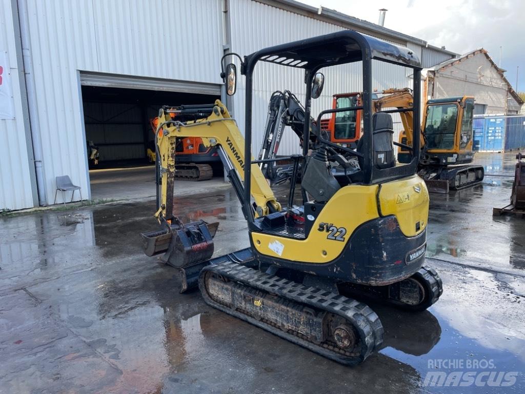Yanmar SV22 (17850) Mini kotrók < 7t