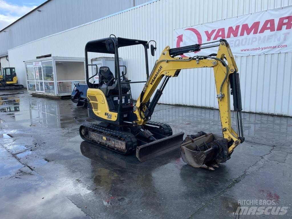 Yanmar SV22 (17850) Mini kotrók < 7t