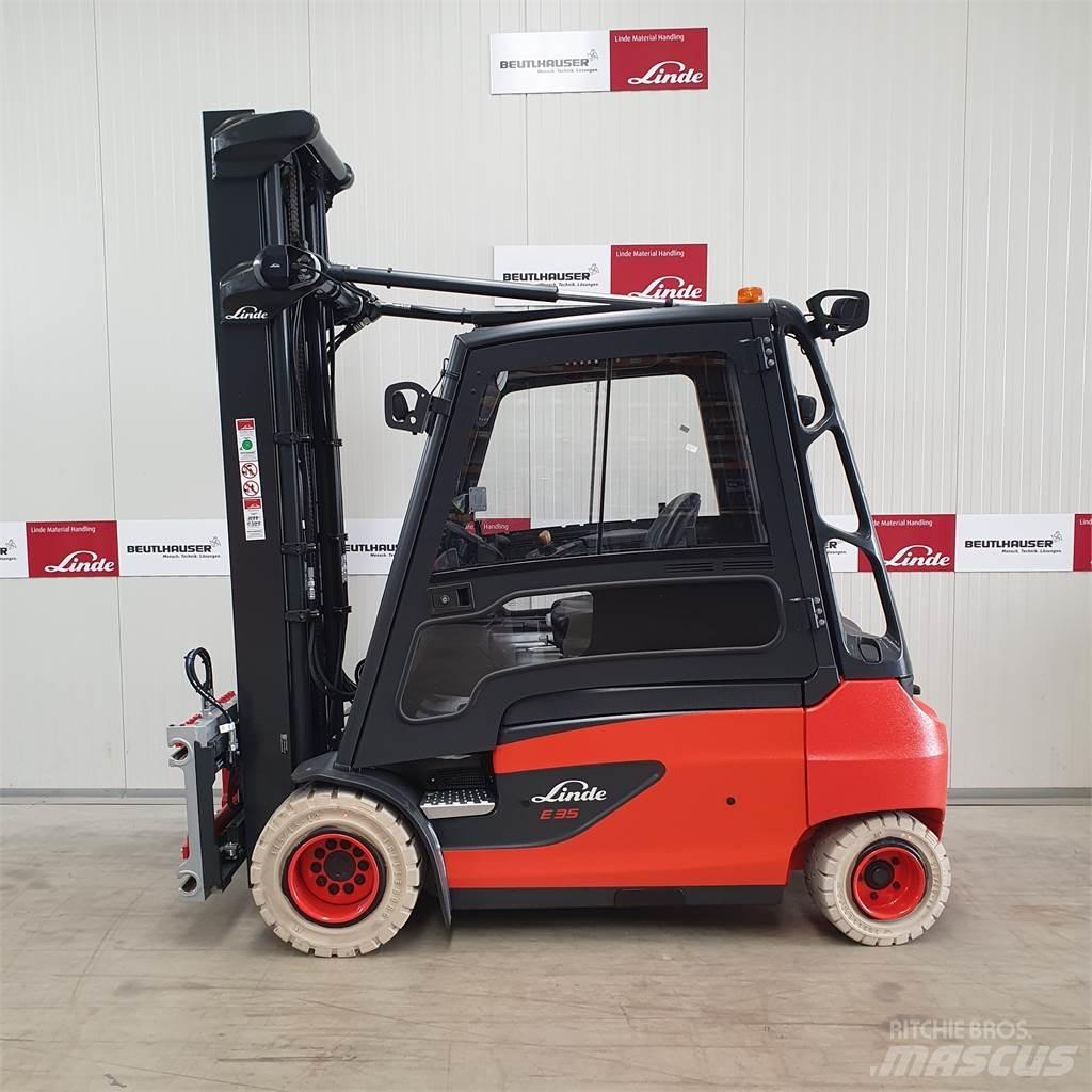 Linde E35L Elektromos targoncák