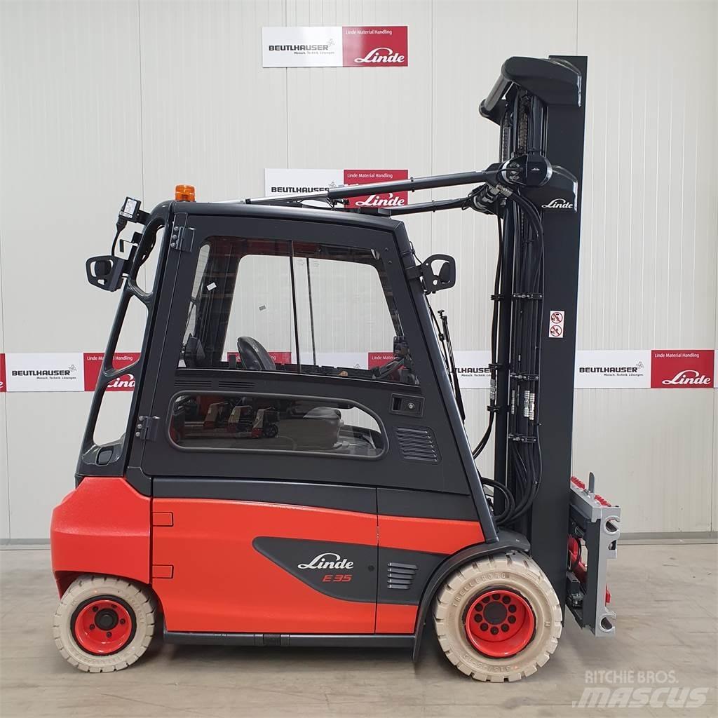 Linde E35L Elektromos targoncák