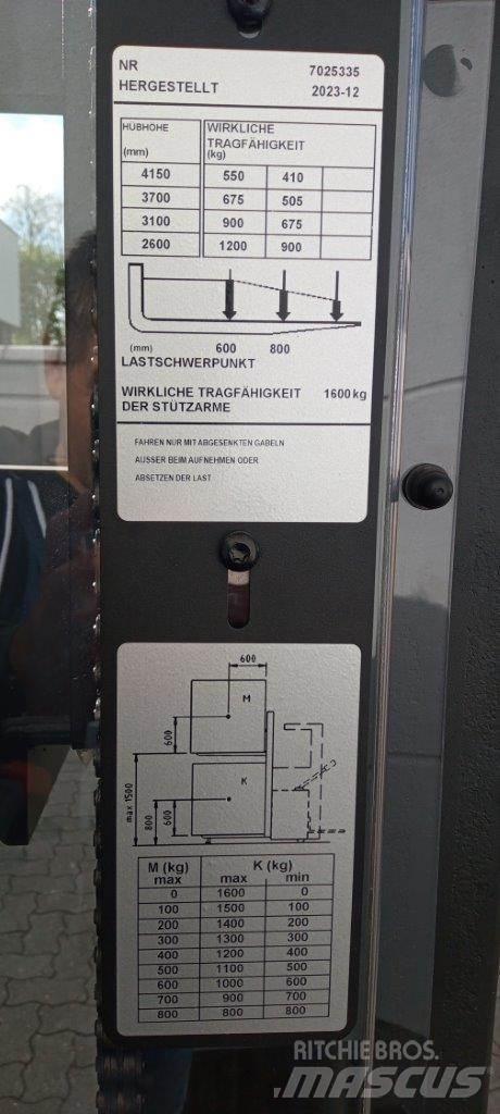 Toyota SWE120L Gyalogkíséretű targonca