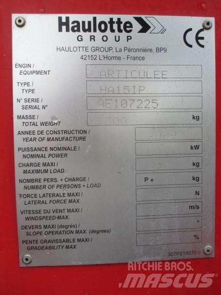 Haulotte HA 15 IP Karos emelők
