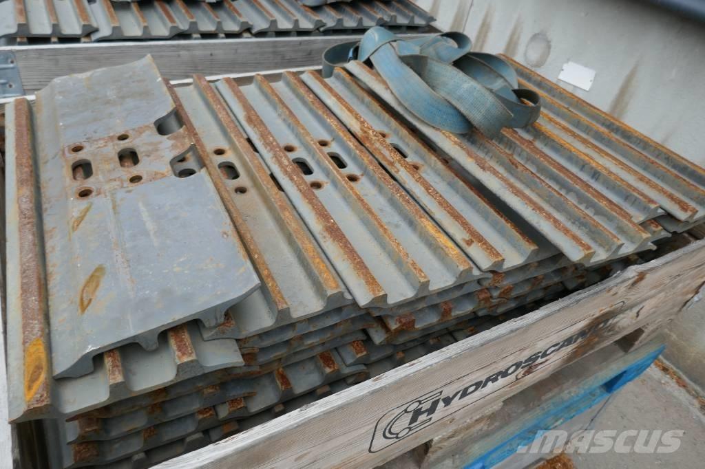  Bandplattor B:600mm Lánctalpak, láncok és futóművek