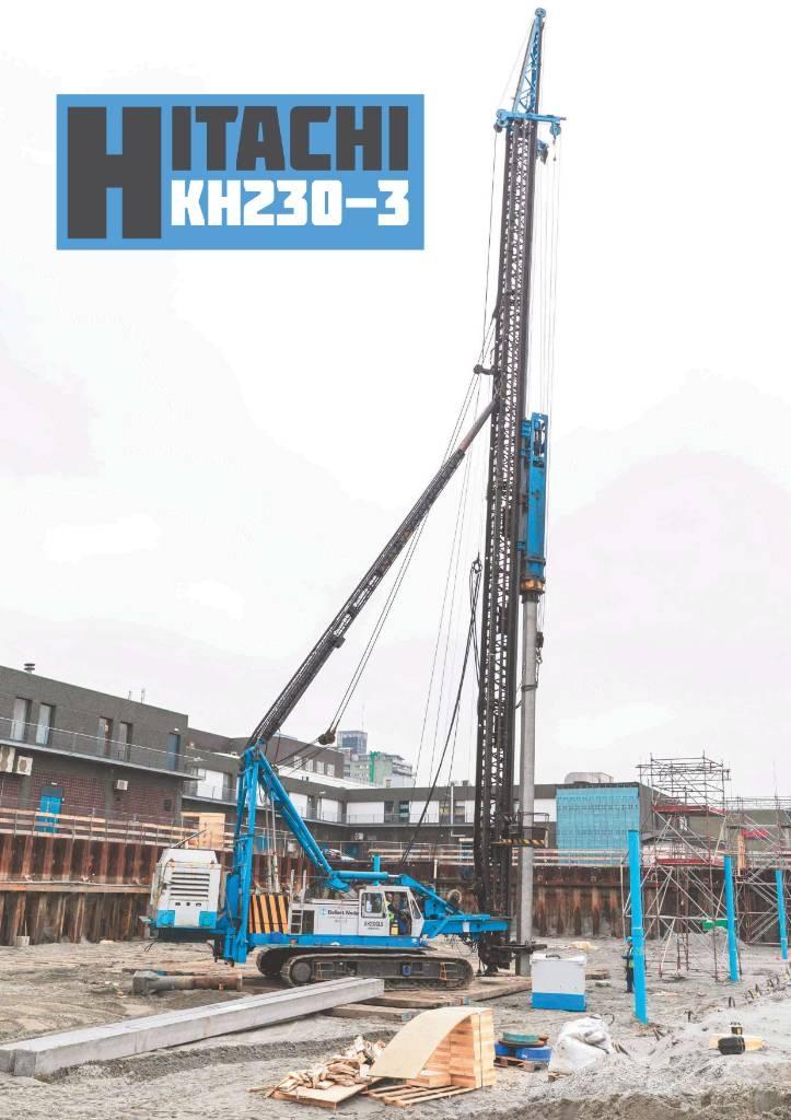 Hitachi KH230-3GLS Cölöp fúrók
