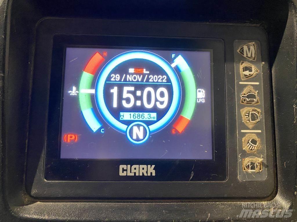 Clark S25L Gázüzemű targoncák