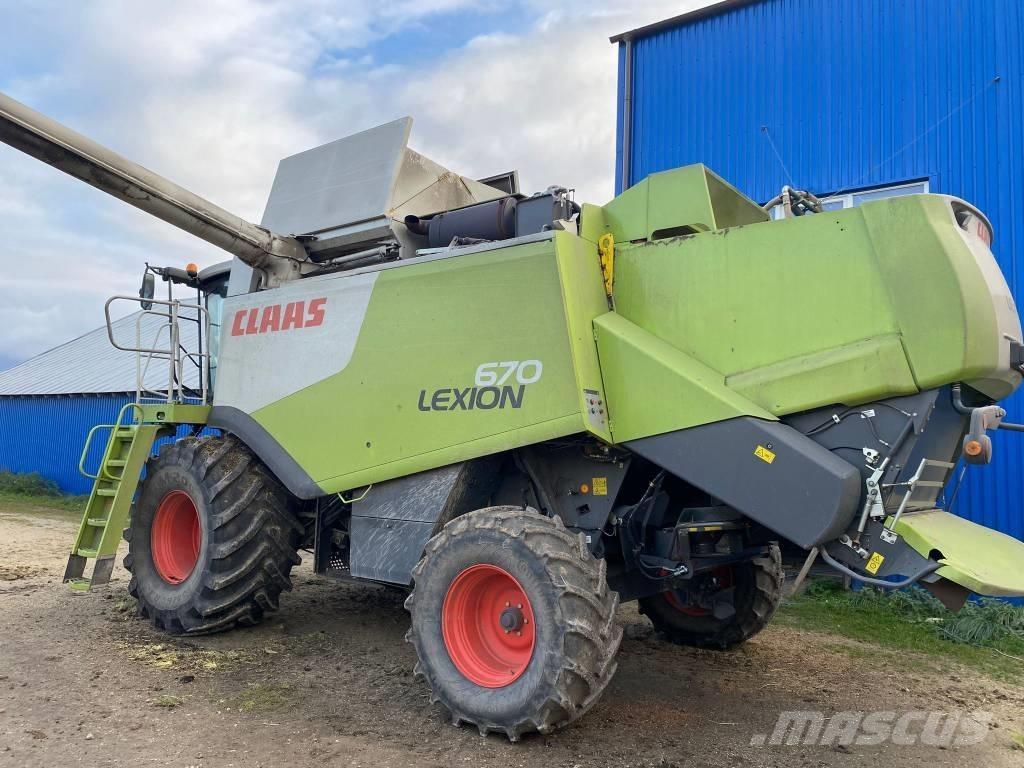 CLAAS Lexion 670 Kombájnok