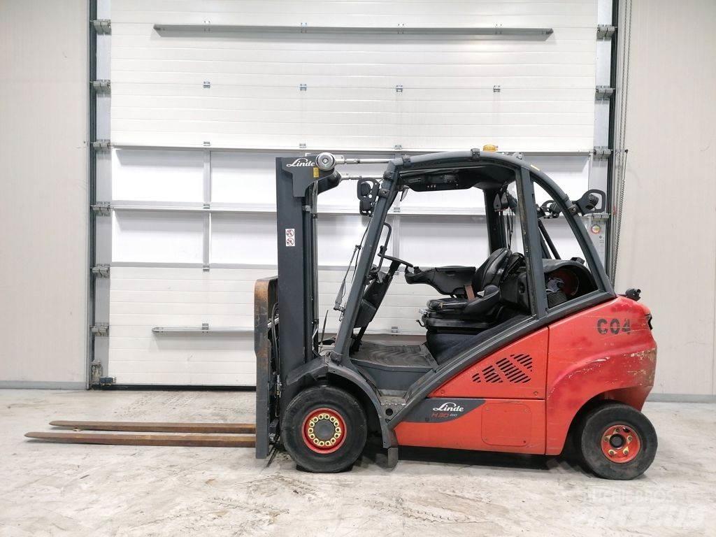 Linde H30T-02 Gázüzemű targoncák