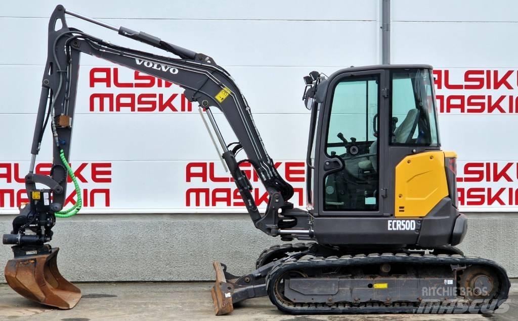 Volvo ECR 50 D Mini kotrók < 7t