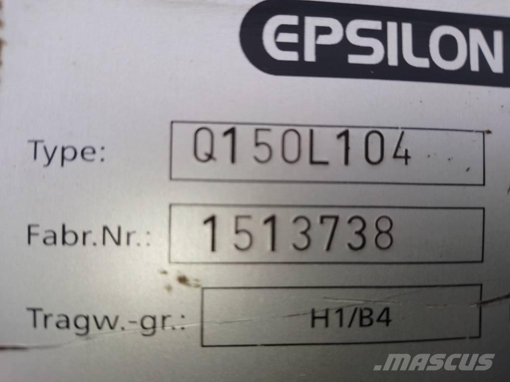 Epsilon Q 150 L104 Erdészeti daruk