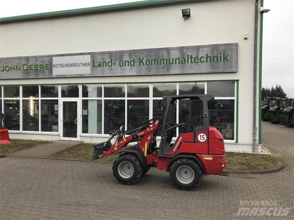 Weidemann 1190e Gumikerekes homlokrakodók