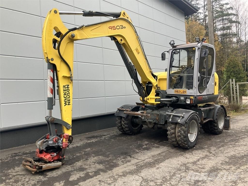 Wacker Neuson 9503 Gumikerekes kotrók