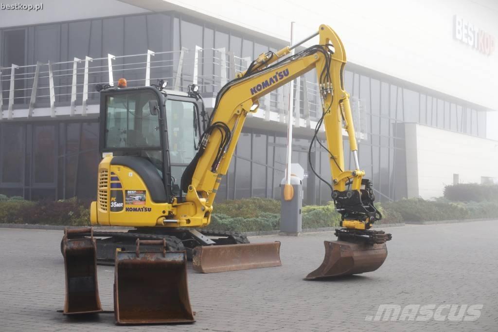 Komatsu PC 35 MR-5 Mini kotrók < 7t