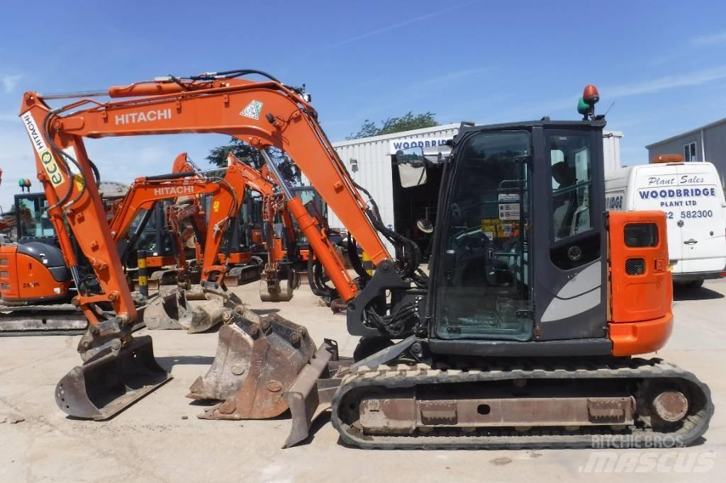 Hitachi ZX 85 US B-6 Közepes (midi) kotrók 7 t - 12 t
