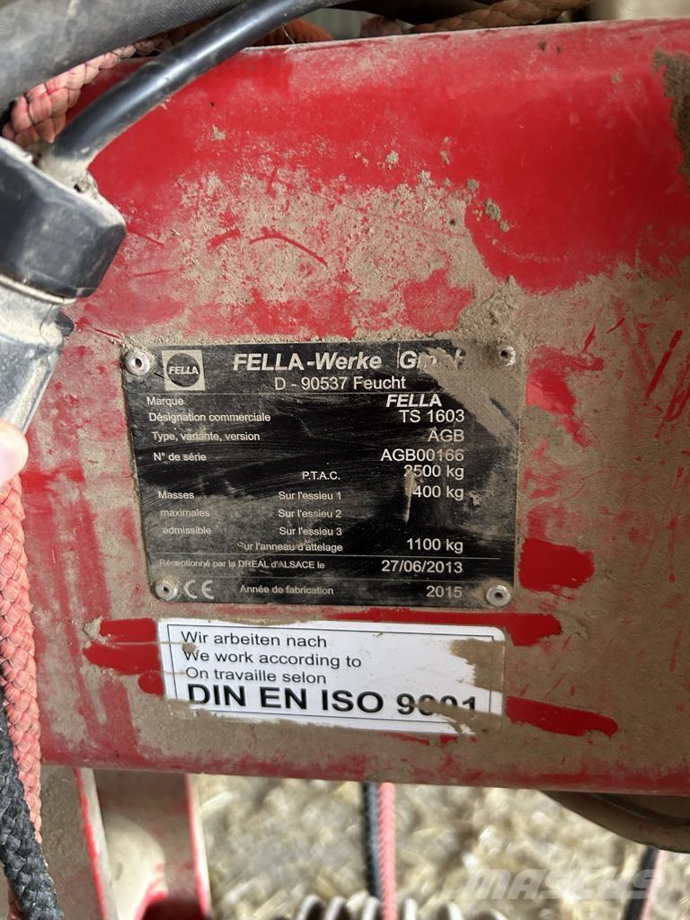 Fella TS1603 Rendforgatók