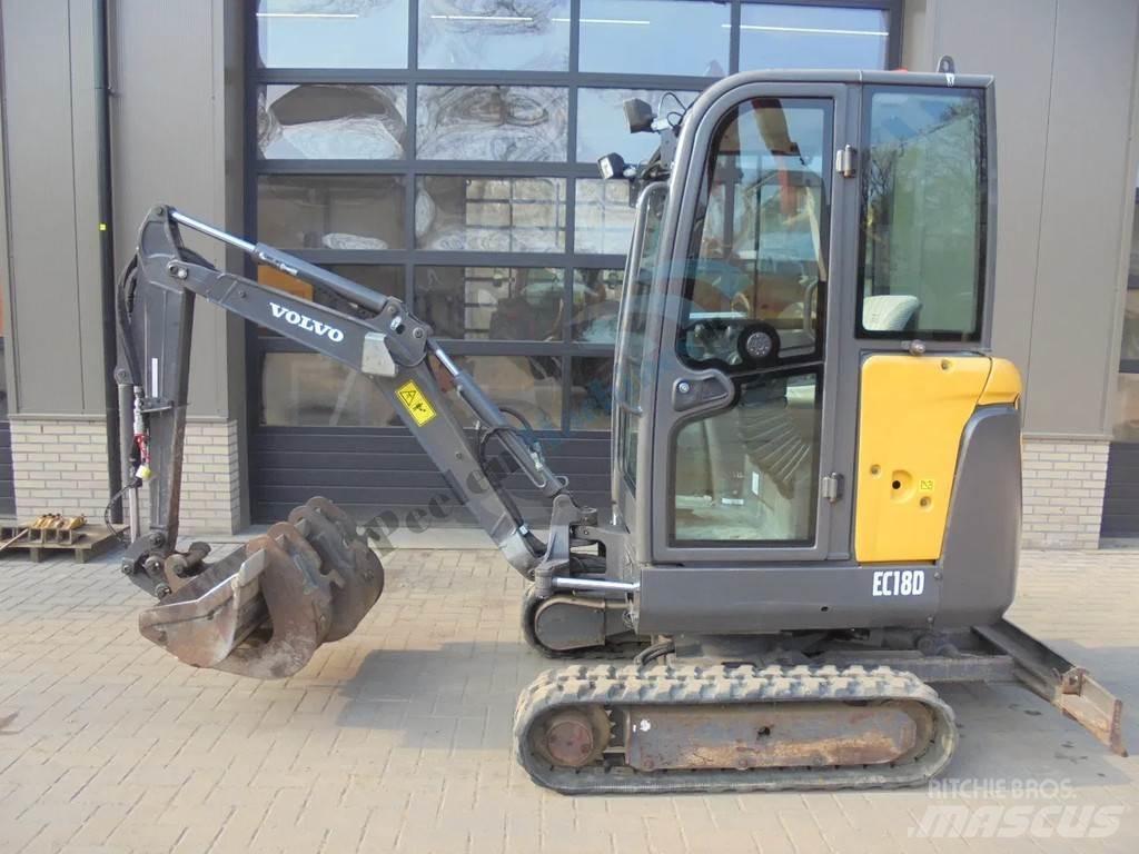 Volvo EC 18 D Mini kotrók < 7t