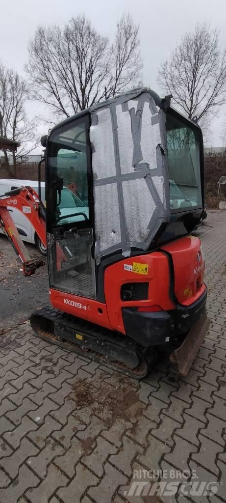 Kubota KX 019-4 Mini kotrók < 7t