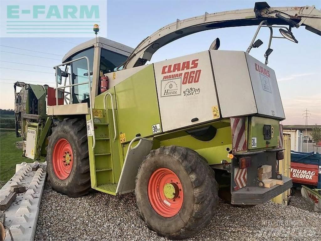 CLAAS jaguar 860 Önjáró szecskázók
