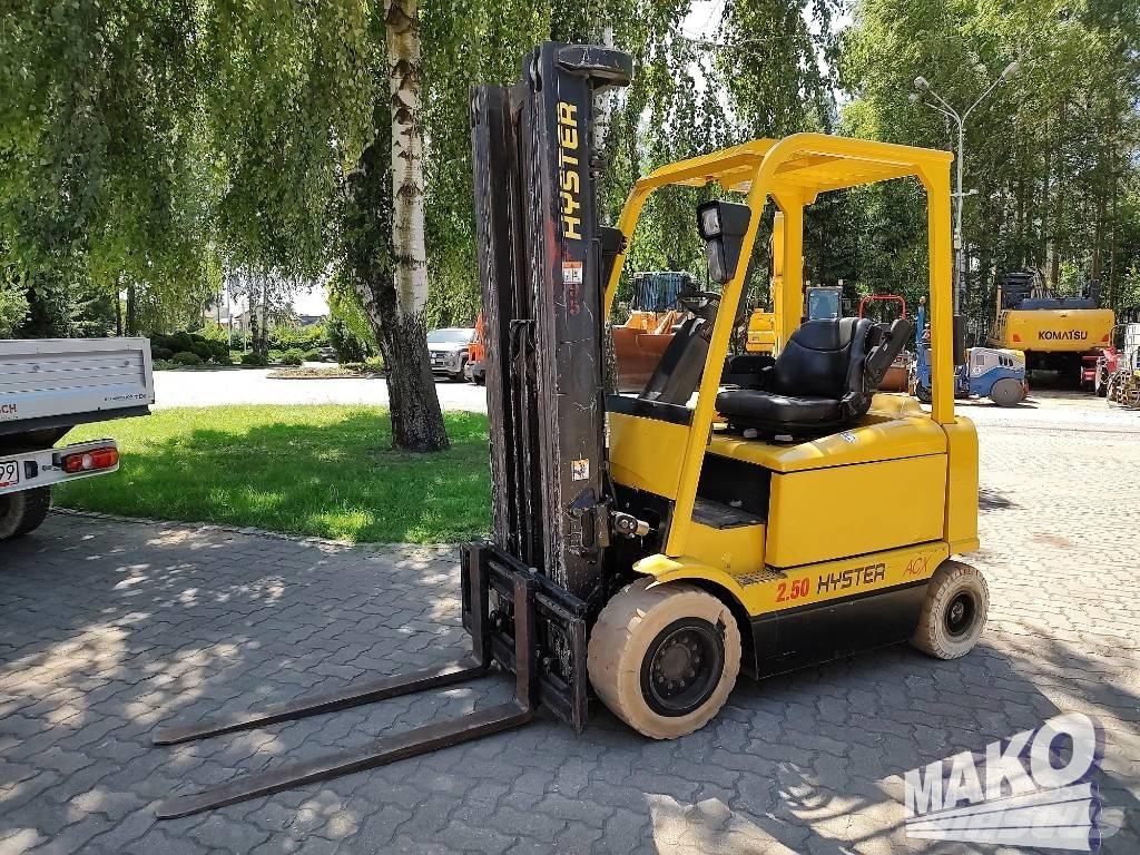 Hyster J 2.50 XM Elektromos targoncák